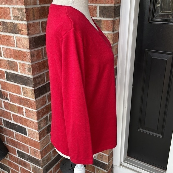 Apostrophe Red‎ Sweater - Picture 2 of 4